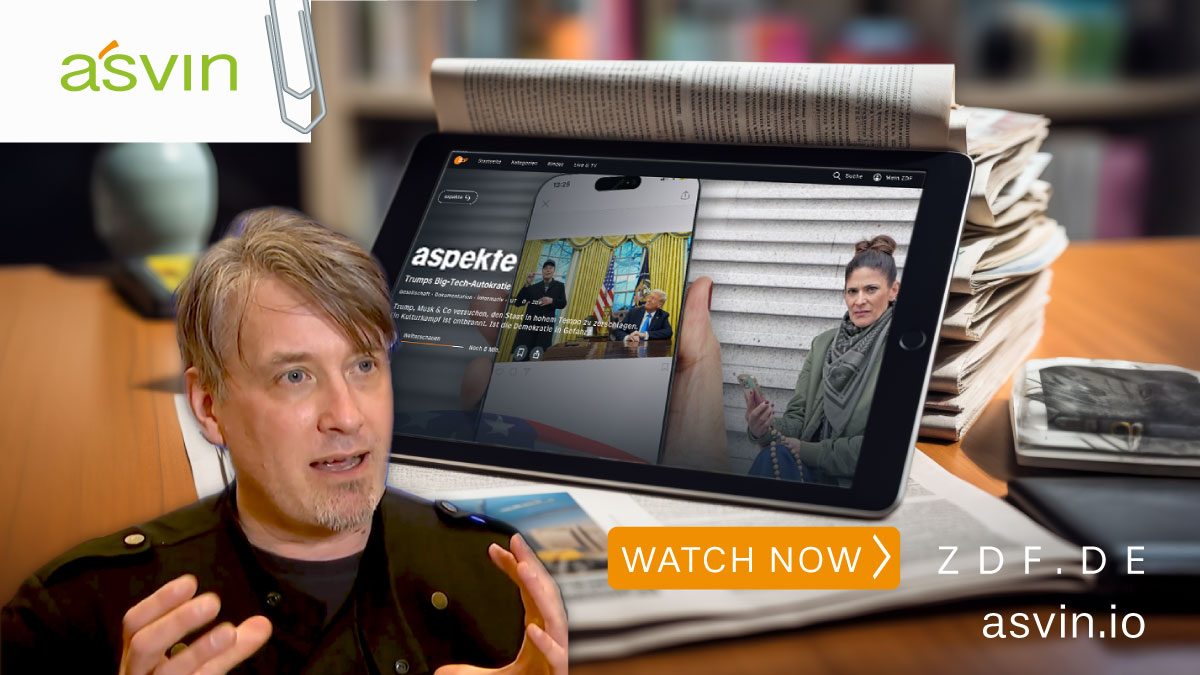 Mirko Ross interviewed on ZDF/aspekte