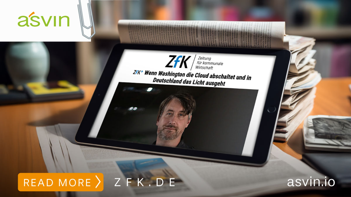 ZFK Press Clipping - Mirko Ross on Cloud soveranity