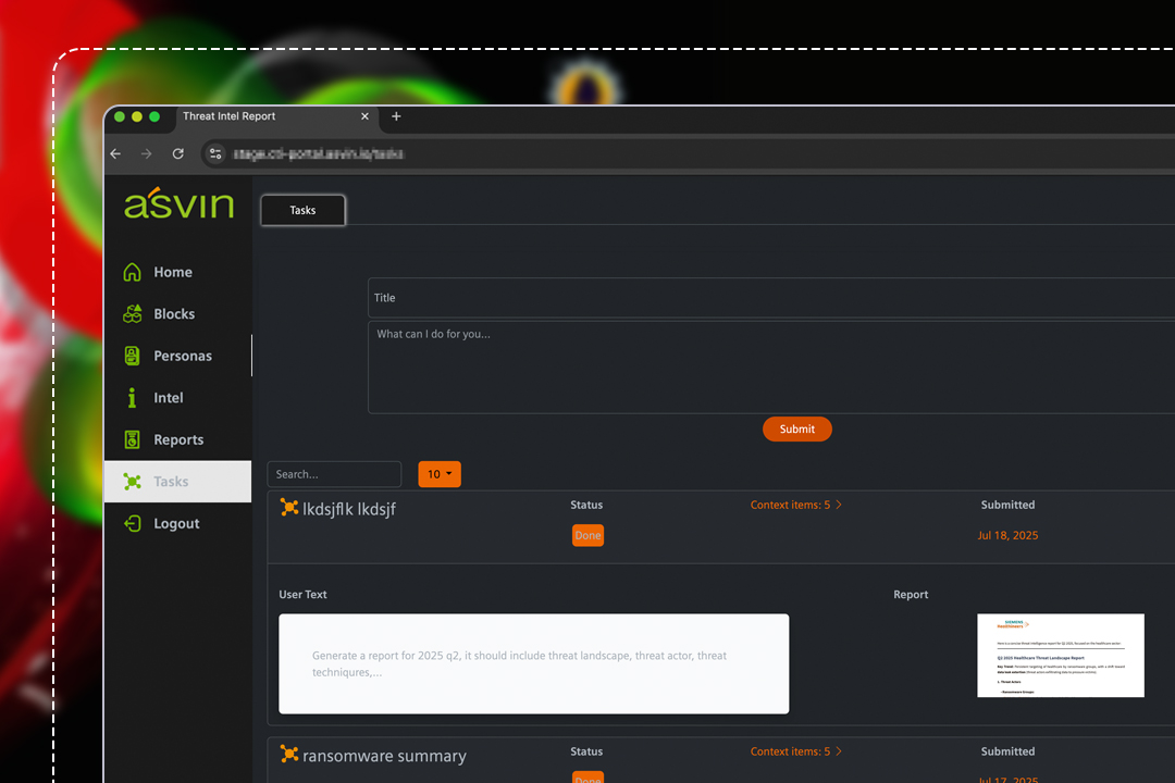 CTI-Aufgaben - Vergrößerte Ansicht der Basis-Demo