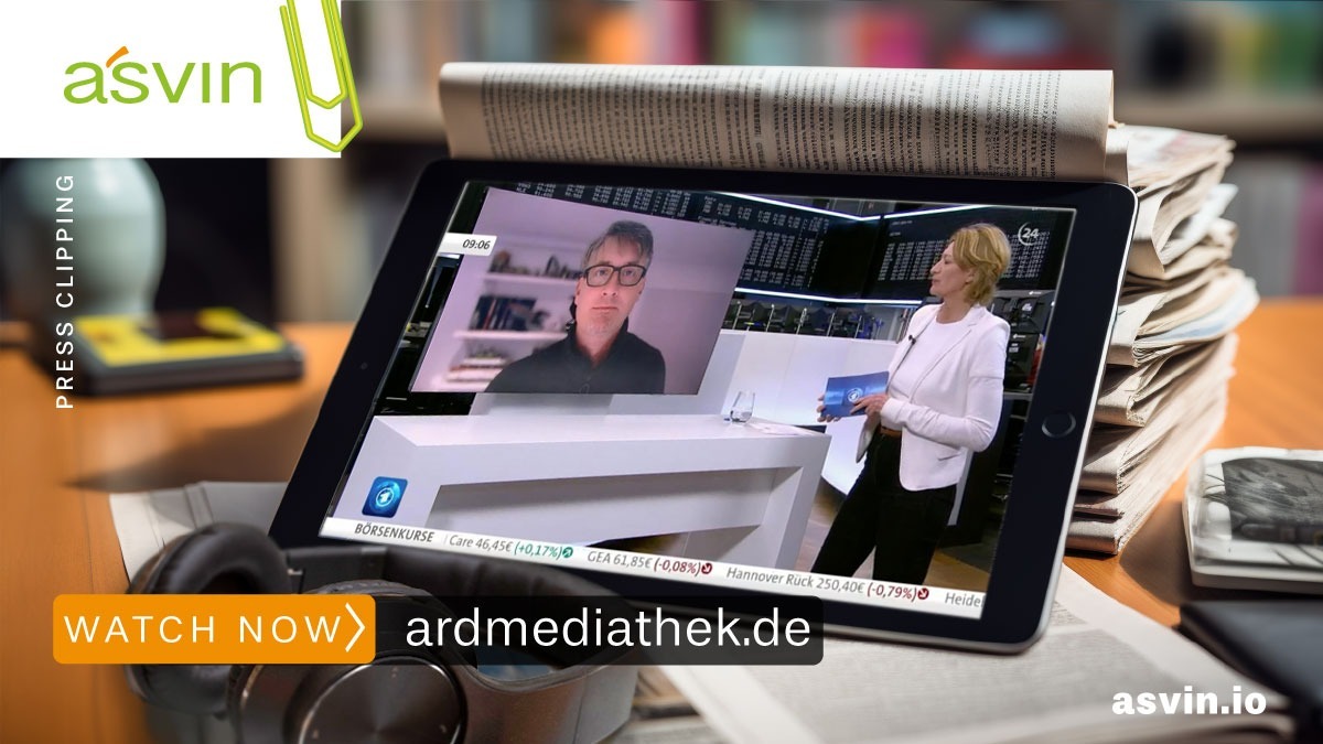 Prompte Injektion - Mirko Ross in ARD-update Wirtschaft