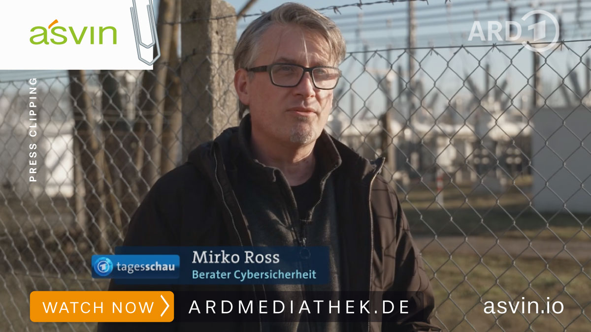 Mirko Ross in Tagesschau zu KRITIS Dachgesetz