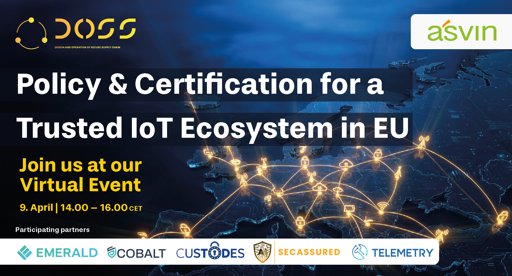 DOSS-EVENT-Iot Day DOSS Webinar - IoT Day 2026: Policy & Certification for a Trusted IoT Ecosystem in the EU