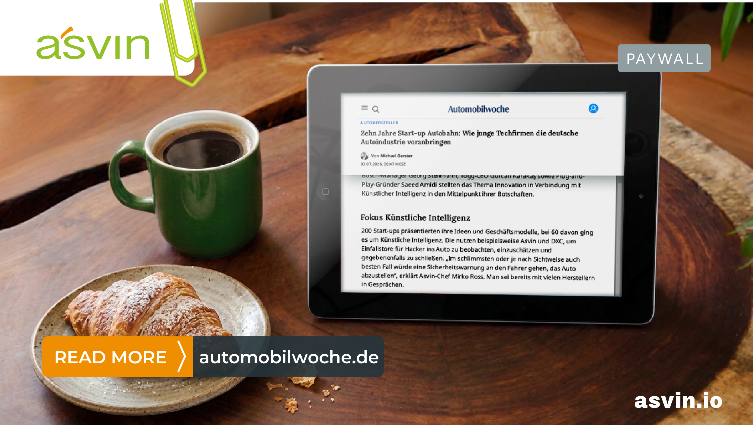 Automobilwirtschaft - 10 yeas Start-up Autobahn