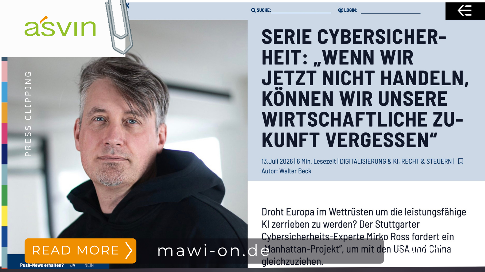 maxi-on.de – Interview mit Mirko Ross