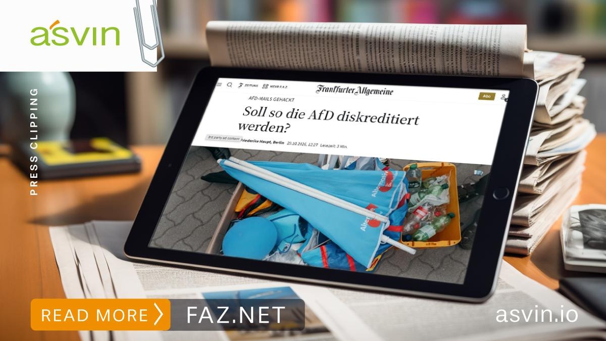 AFD-Enthüllung – Mirko Ross in einem FAZ-Artikel