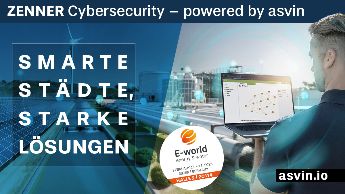 E-world 2025 Zenner Cybersecurity powered by asvin