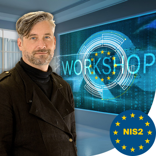 Mirko Ross leads a seminar on NIS2