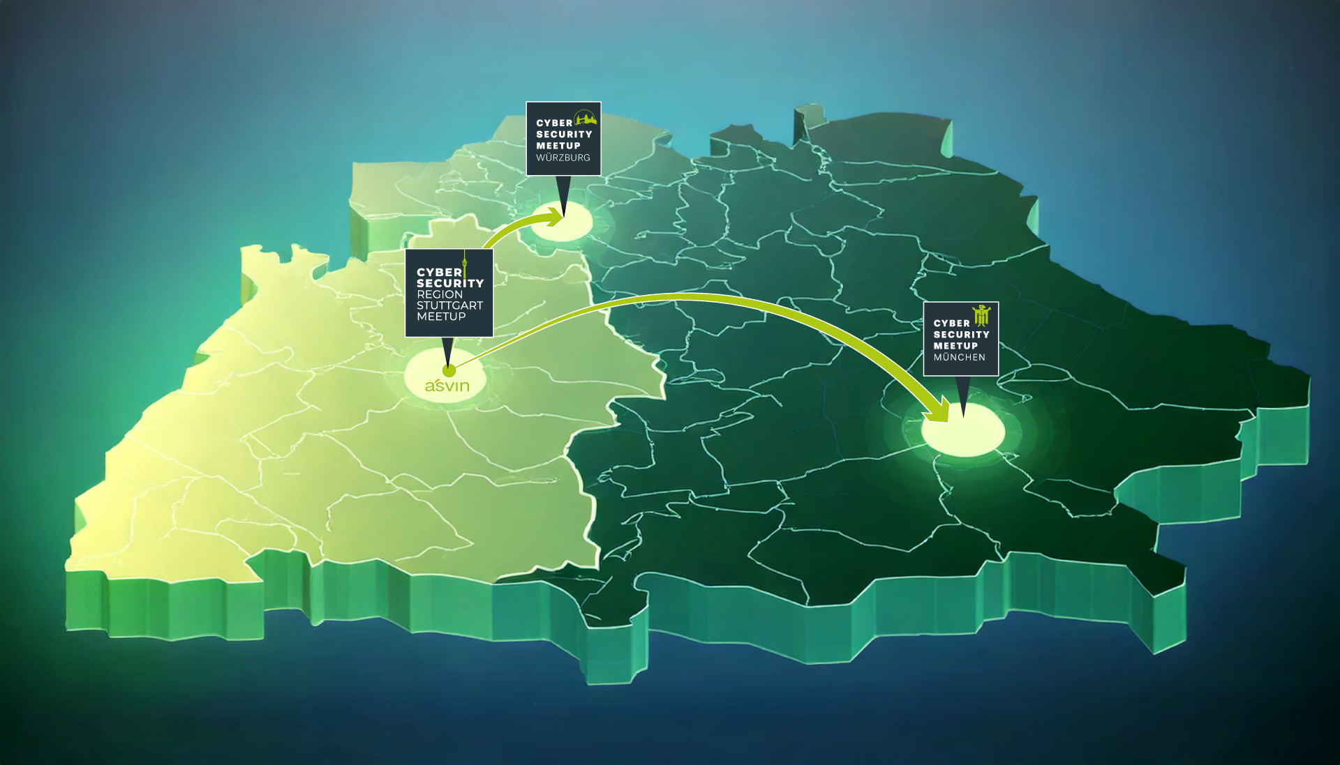 Cybersecurity Meetup - can also take place in your city - Graphic