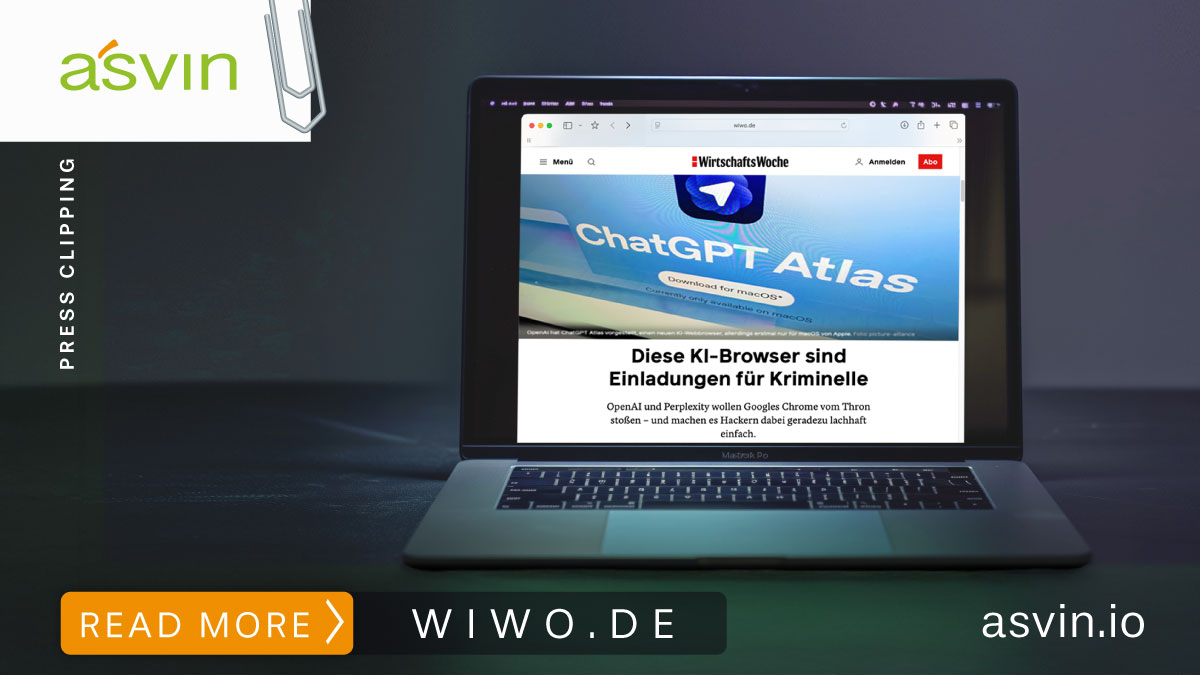 WirtschaftsWoche - KI-Browser-Risiken